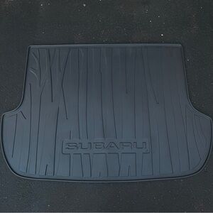 2009-2013 Subaru Forester Rubber/All-Weather Cargo Trunk Mat Tray Liner Grey